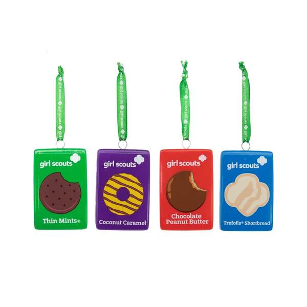 Item 104673 Girl Scouts Of USA Cookie Box Ornament