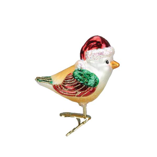 Item 425673 Santa Bird Ornament