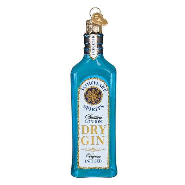 Item 426051 Gin Bottle Ornament