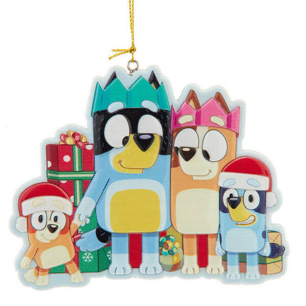 Item 100314 Double Sided Bluey Ornament