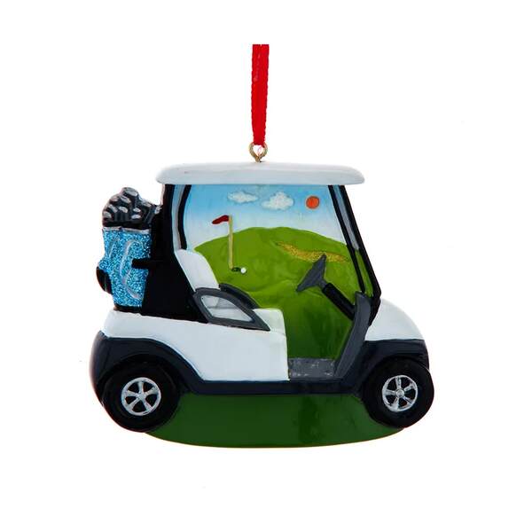 Item 104135 Golf Cart Ornament