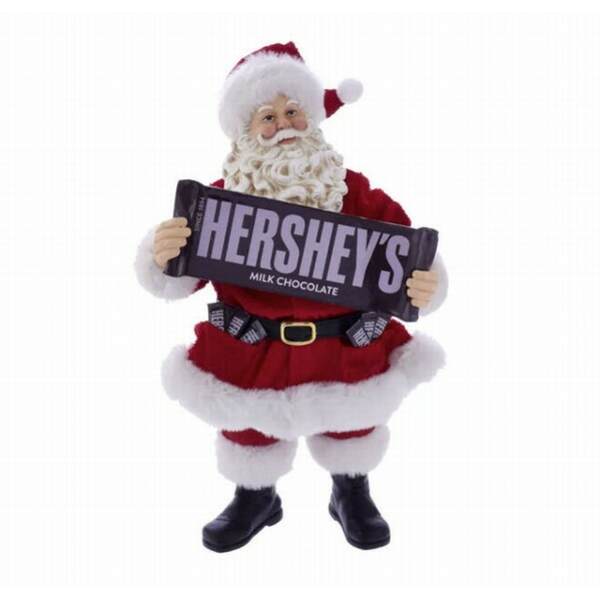 Item 104202 Fabriche Hershey Santa Figure