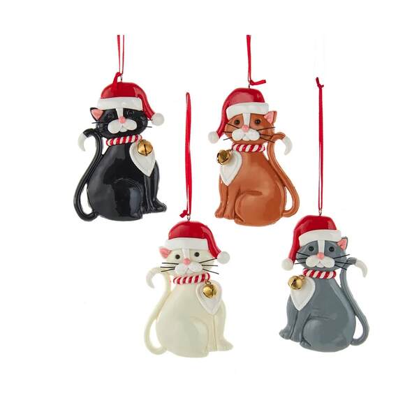 Item 105716 Christmas Cat Ornament
