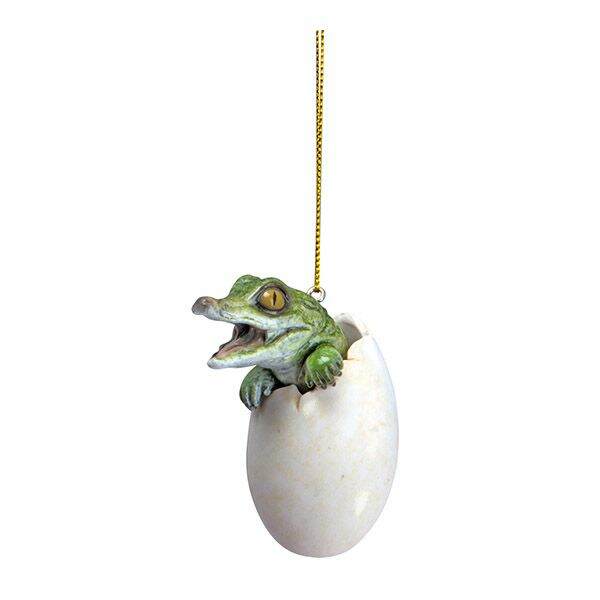 Item 108320 Gator Hatching Ornament