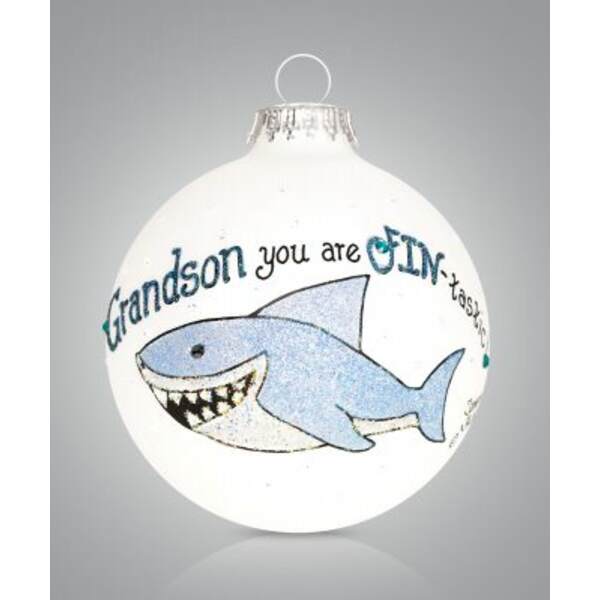 Item 202096 Grandson Shark Ornament