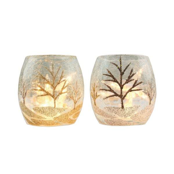 Item 212145 Winter Forest Jar Sit Around