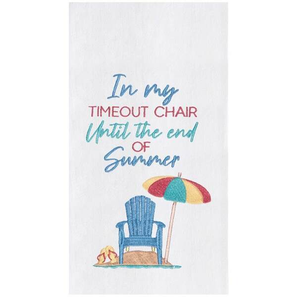 Item 231090 Timeout Chair Kitchen Towel