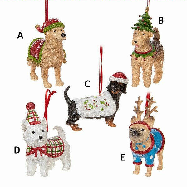 Item 281607 Dog Ornament