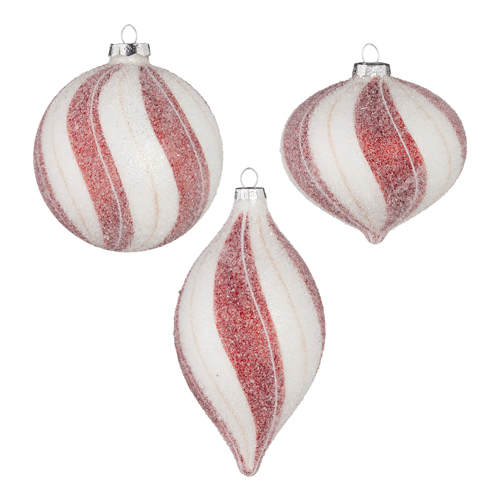 Item 282213 Peppermint Stripe Ornament
