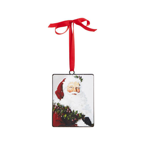 Santa Disc Ornament - Item 282410 | The Christmas Mouse