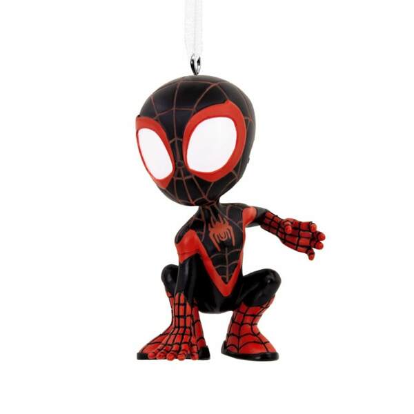 Item 333572 Spiderman In Black Suit Ornament