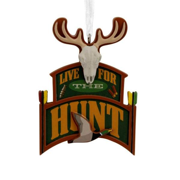 Item 333585 Live For The Hunt Ornament