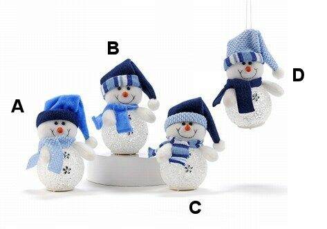 Item 408653 Lighted Snowman Ornament