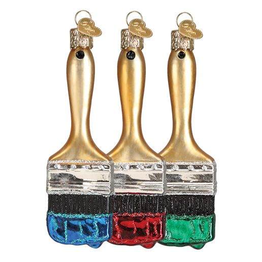 Item 425917  Paint Brush Ornament