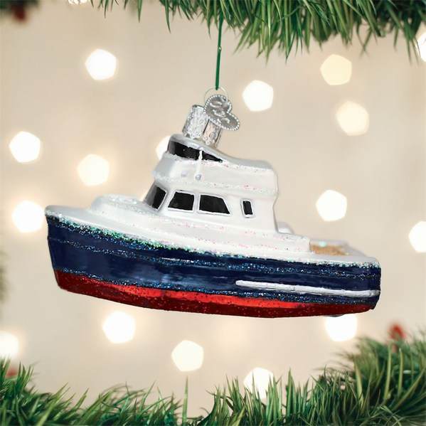 Item 426100 Charter Boat Ornament