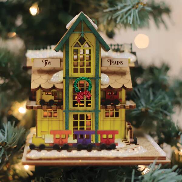 Item 426593 Toy Train Shop Ornament