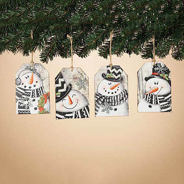 Item 431089 Snowman Tag Ornament