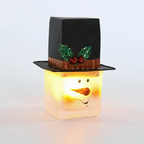 Item 505091 Snowman Votive Holder
