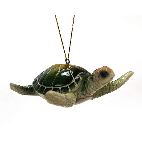 Item 519553 Green Turtle Ornament
