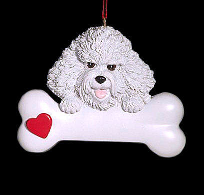 Item 525069 Personalizable Bichon Frise Ornament