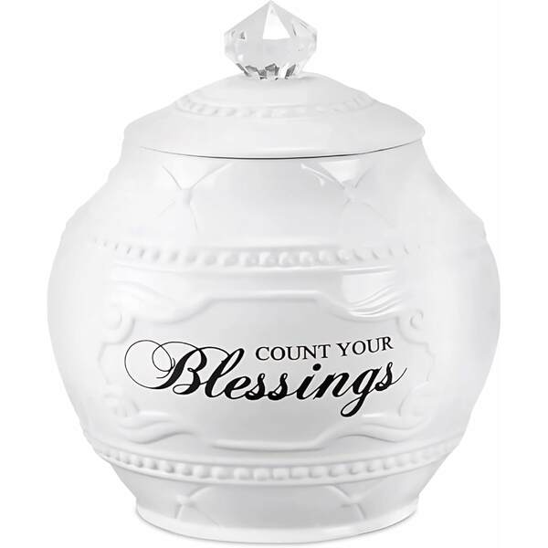 Item 601183 Blessing Jar With 36 Blessings