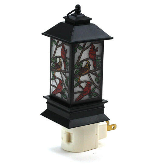 Item 801007 Cardinal Lantern Nightlight
