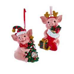 Item 100115 thumbnail Christmas Pig Ornament