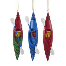 Item 100119 Kayak Ornament 