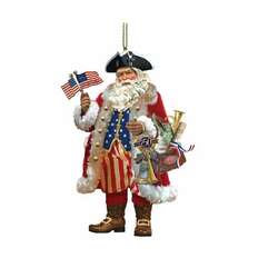 Item 100126 thumbnail 250th Anniversary 1776 American Santa Ornament