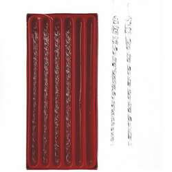 Item 100288 thumbnail Set of 6 Twist Icicle Ornaments