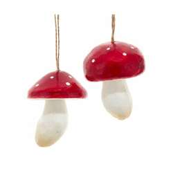 Item 100318 thumbnail Red Mushroom Ornament