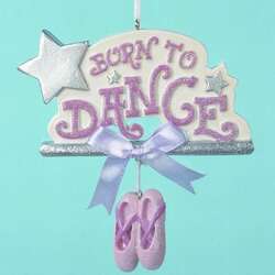 Item 100558 Born To Dance Ballet Ornament