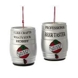 Item 100613 thumbnail Lodge Craft Beer Barrel Ornament