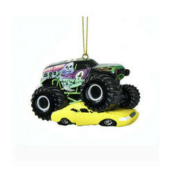 Item 100644 Monster Jam Grave Digger Ornament
