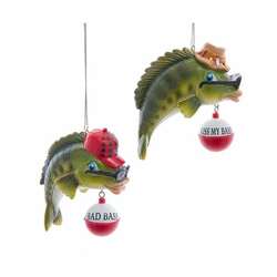 Item 100780 thumbnail Lodge Bass Fish Ornament