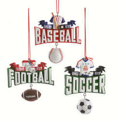 Item 100819 thumbnail Sports Ornament