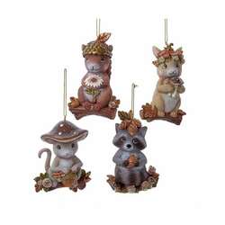 Item 100900 thumbnail Brown Forest Animal Ornament