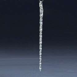 Item 101040 thumbnail Set of 12 Clear Icicle Ornaments