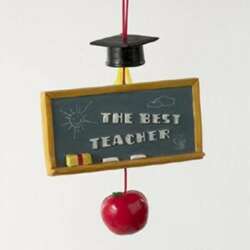 Item 101235 Blackboard Ornament
