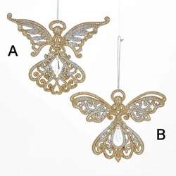 Item 101493 thumbnail Platinum/Silver Angel Ornament