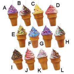 Item 101648 thumbnail Ice Cream Cone Ornament