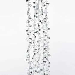 Item 102104 thumbnail Iridescent and Silver Beaded Garland