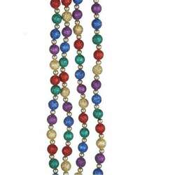 Item 102195 thumbnail 9 Foot Multicolor Bead Garland