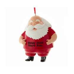 Item 102309 thumbnail Santa Balds Have More Fun Ornament