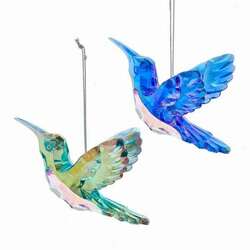 Item 102477 thumbnail Peacock Hummingbird Ornament