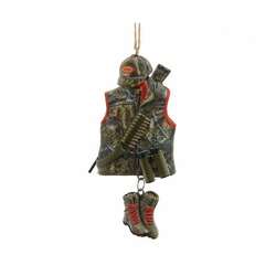 Item 102681 thumbnail Hunting Vest Hat And Boots Ornament