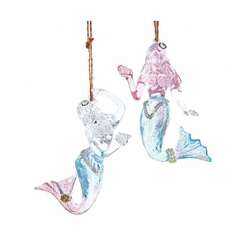 Item 103211 thumbnail Iridescent  Mermaid Ornament