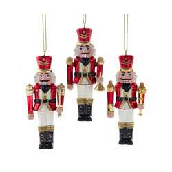 Item 103258 thumbnail Red/Gold Nutcracker Ornament