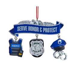 Item 103481 Police Danglers Ornament