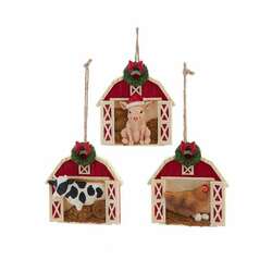 Item 103499 thumbnail Farm Animal Barn Ornament